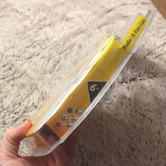 Philips Component Cables SWV3903/17 6 Foot 24K Gold Plated New Sealed - Picture 4 of 5